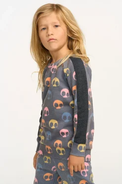 Chaser Brand Skull Candy Vintage Fleece Pullover Shop