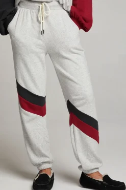 Chaser Brand Skull Fire Color Block Joggers Online
