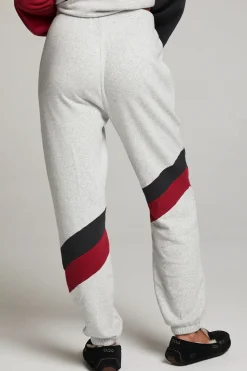 Chaser Brand Skull Fire Color Block Joggers Online
