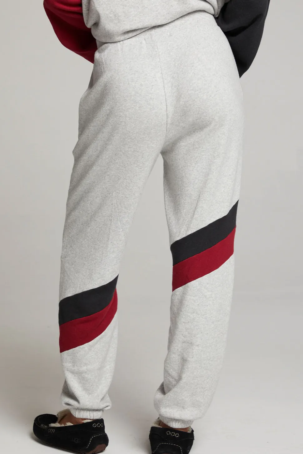Chaser Brand Skull Fire Color Block Joggers Online