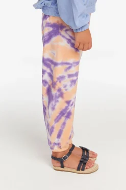 Chaser Brand Slim Peach Lavender Tie Dye Girls Slouchy Pant Shop