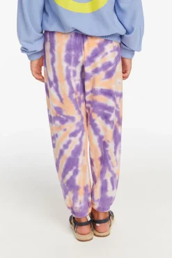Chaser Brand Slim Peach Lavender Tie Dye Girls Slouchy Pant Shop
