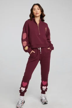 Chaser Brand Snow Heart Pants Best Sale