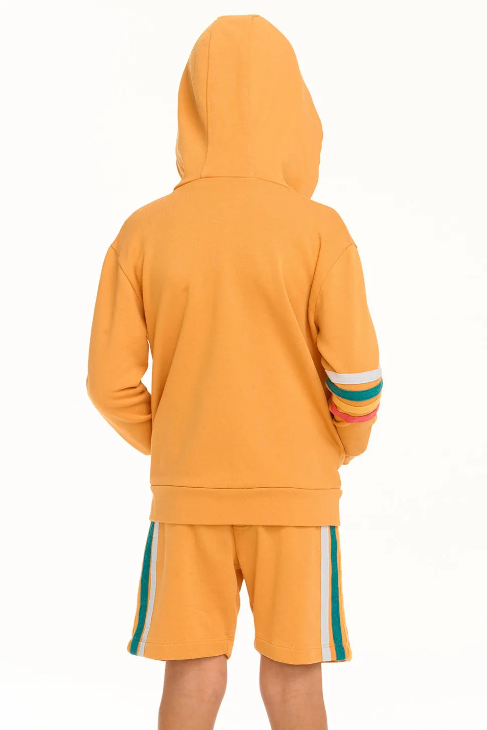 Chaser Brand Socal Stripe Zip-Up Hoodie Hot