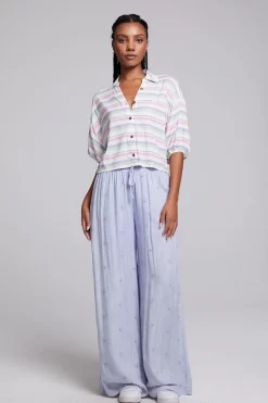 Chaser Brand Sofia Positano Stripe Blouse Cheap