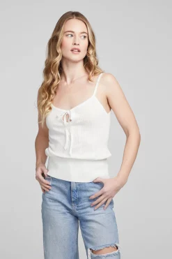 Chaser Brand Spell White Star Tank Top Store