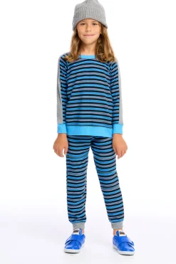 Chaser Brand Stripe Jogger Discount