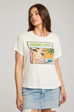 Chaser Brand Summer Love Tee New
