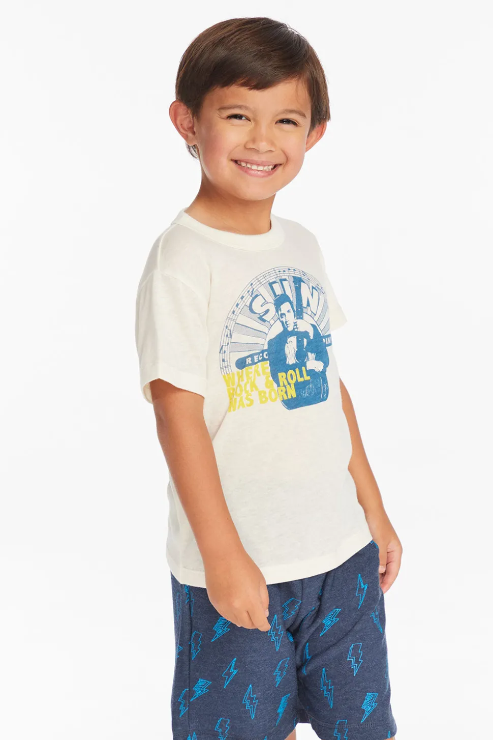 Chaser Brand Sun Records Where Rock & Roll Was Born Boys Tee Best Sale