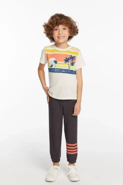 Chaser Brand Sunset Beach Boys Tee Cheap