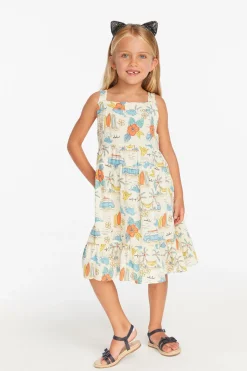 Chaser Brand Surf's Up Girls Dress Hot