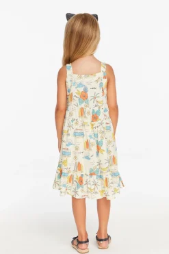 Chaser Brand Surf's Up Girls Dress Hot
