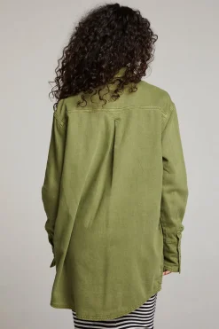 Chaser Brand Sweet Pea Sphagnum Button Up Store
