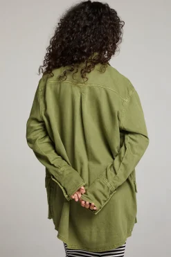 Chaser Brand Sweet Pea Sphagnum Button Up Store