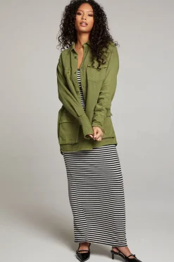 Chaser Brand Sweet Pea Sphagnum Button Up Store