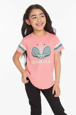 Chaser Brand Tennis Club Girls Tee Clearance