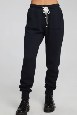 Chaser Brand Tessa Shadow Black Jogger Shop