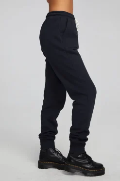 Chaser Brand Tessa Shadow Black Jogger Shop