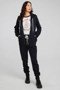 Chaser Brand Tessa Shadow Black Jogger Shop