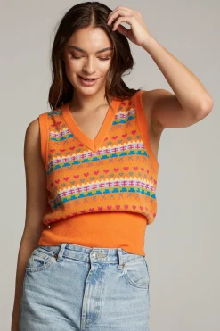 Chaser Brand The Beatles Retro Tank Sweater Sale
