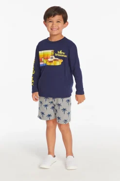 Chaser Brand The Beatles Yellow Submarine Boys Long Sleeve Tee Best