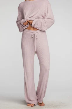Chaser Brand Thermal Waffle Blouson Hem Joggers Best Sale