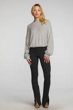 Chaser Brand Thermal Waffle Long Sleeve Pullover Best Sale