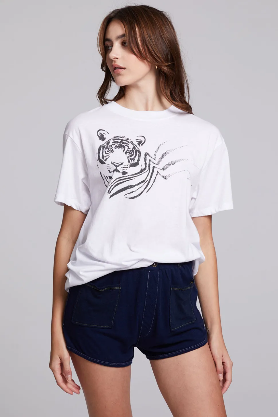 Chaser Brand Tiger Sketch Tee Flash Sale