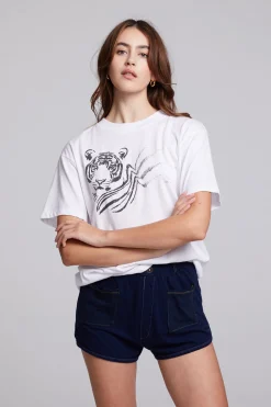 Chaser Brand Tiger Sketch Tee Flash Sale