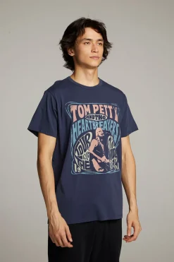 Chaser Brand Tom Petty Great Wide Open Crew Neck Tee Discount