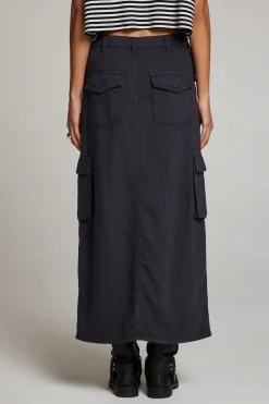 Chaser Brand Tri Licorice Maxi Skirt Online
