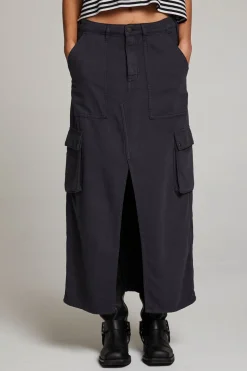 Chaser Brand Tri Licorice Maxi Skirt Online