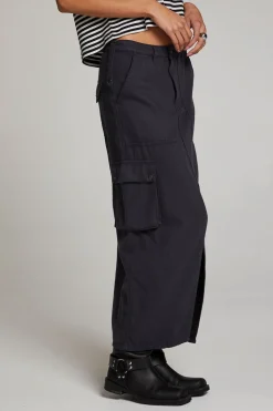 Chaser Brand Tri Licorice Maxi Skirt Online