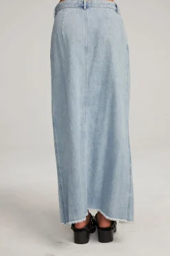 Chaser Brand Trinidad Classic Blue Maxi Skirt Best