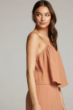Chaser Brand Tropical Bronze Top Fashion