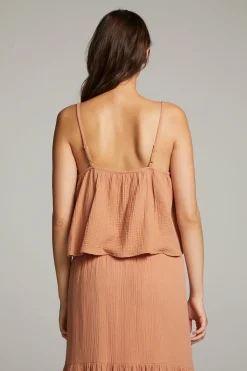 Chaser Brand Tropical Bronze Top Fashion
