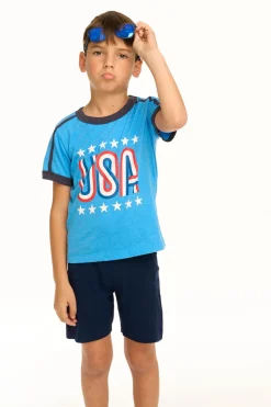 Chaser Brand USA Recycled Vintage Jersey Tee Sale