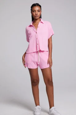 Chaser Brand Valentina Rosewater Button Down Outlet