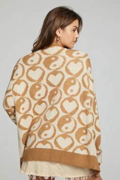 Chaser Brand Vibe Cardigan - Latte Shop