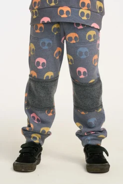 Chaser Brand Vintage Fleece Skull Candy Pant Sale