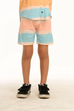 Chaser Brand Welt Wavy Stripe Pocket Shorts Cheap