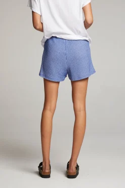 Chaser Brand West Cobalt Blue Palm Short Shop