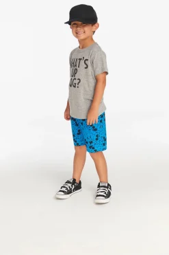 Chaser Brand What's Up Dog Boys Crew Neck Tee New