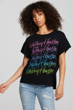 Chaser Brand Whitney Houston - Gradient Script Discount
