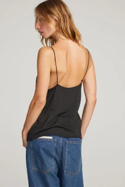 Chaser Brand Wilder Licorice Tank Fashion