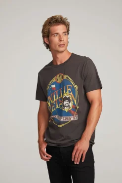 Chaser Brand Willie Nelson Outlaw Country Mens Tee Shop