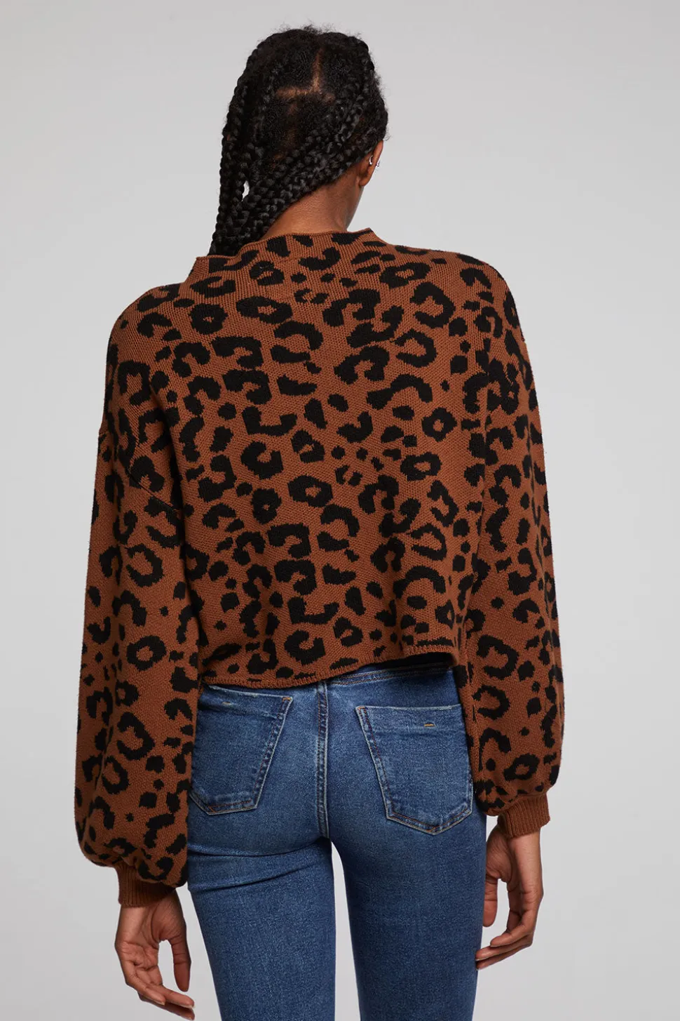 Chaser Brand Willie Old Town Leopard Pullover Hot