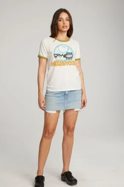 Chaser Brand Woodstock Bird On Guitar Tee Discount