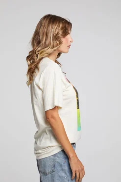 Chaser Brand Woodstock Rainbow Poster Tee Outlet