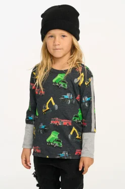 Chaser Brand Work Trucks Long Sleeve Best Sale